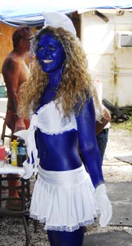 Body Painting 2007 photo - Duval Street, Key West
